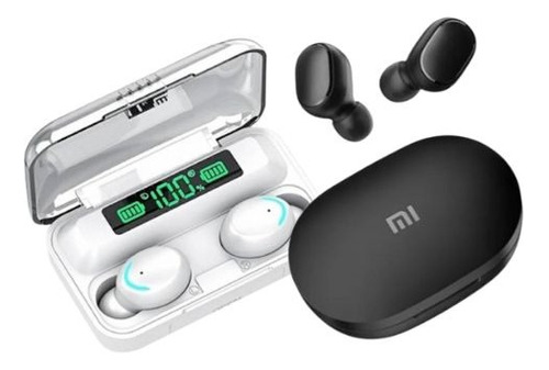 Auriculares Inalámbricos Redmi Xiaomi + Auriculares F9 White