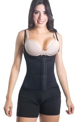 Cinta Modeladora Colete 12 Barbatanas Corselet Redutora Ci16