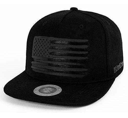 Gorra Snapback Bandera Ee.uu. Brim 3d