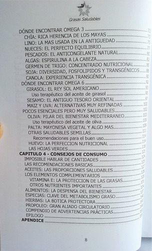 Grasas Saludables, Néstor Palmetti - Nutrición