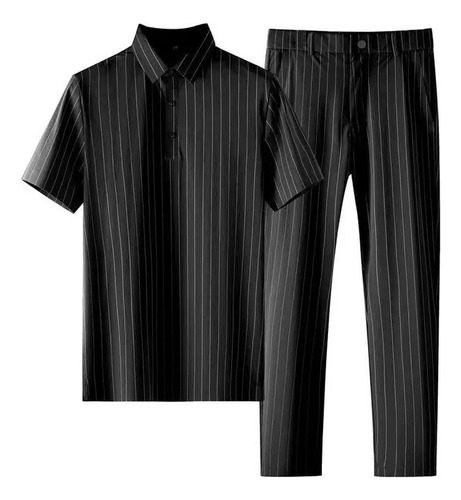 Conjunto De Manga Larga De Lino Y Algodón Para Hombre, 2 Pie