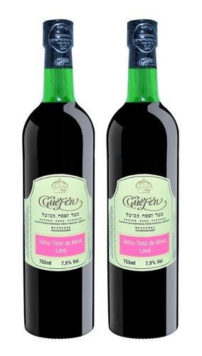 2 Guefens - Vinho Tinto De Mesa Suave (leve)