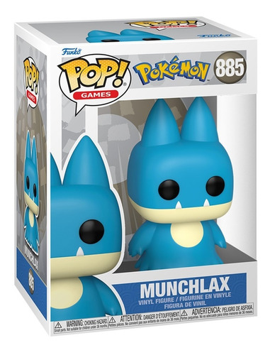 Funko Pop Games Pokemon S7 - Munchlax 885 