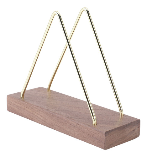Soporte Vertical Para Servilletas De Madera