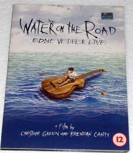 Eddie Vedder Water On The Road Dvd Argentino / Kktus