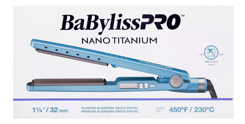 Nanoplaca Babyliss Pro Traditional de titanio de 1 + 1/4