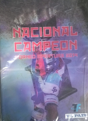 Nacional Campeon Apertura 2014 Dvd + Libro