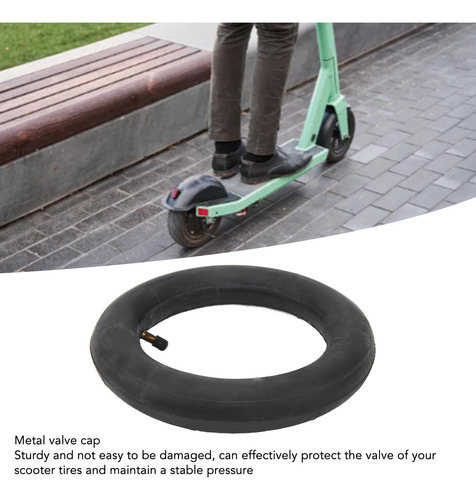 Tubo Interior Para Scooter De 8 1/2x2 Con Válvula Recta De 8