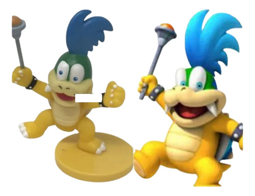 Muñeco Larry Koopa - Koopalines - Super Mario Bros - 12 Cm 