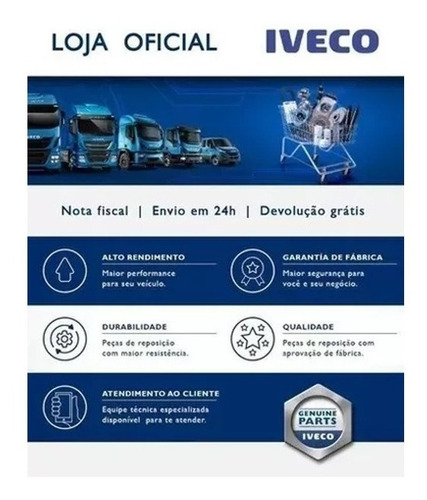 Junta De Cabeçote Cursor 9 Iveco Stralis 360 504385500 Iveco
