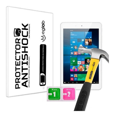 Protector De Pantalla Antishock Tablet Cube Iwork 8 Ultimate