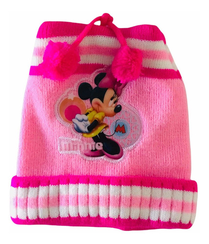 Gorro De Lana Mickey O Minnie Mouse Para Niños 2 A 8 Años