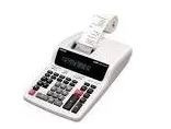 Calculadora De Mesa Casio Grande Com Bobina Dr-210tm 110v