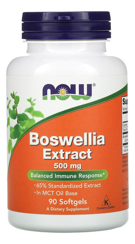 Now Boswellia Extract 500mg 90caps