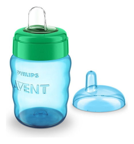 Copo para bebês antivazamento Philips Avent Easy Sip SCF553 cor azul de 260mL