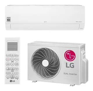 LG Dual Cool Split Inverter Frío/calor 18000 Btu Blanco 220v