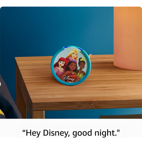 Amazon Echo Pop Kids Para Niños Color Princesas