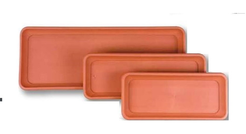 Plato Base De Plastico Para Maceta Larga Jardinera 55 Cm