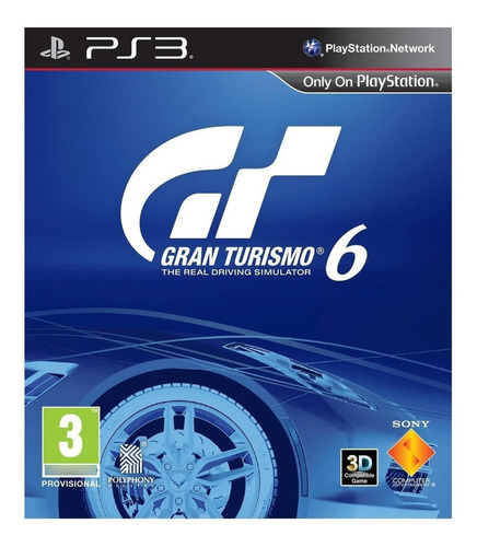 Gran Turismo 6  Sony Ps3 En Cd