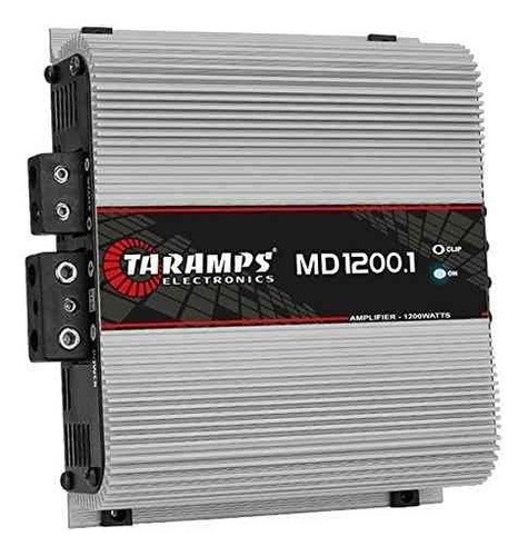 Modulo Taramps Md1200 1 Ohm Potencia 1200 Rms Md 1200.1 Amplificador 1200w Som Automotivo