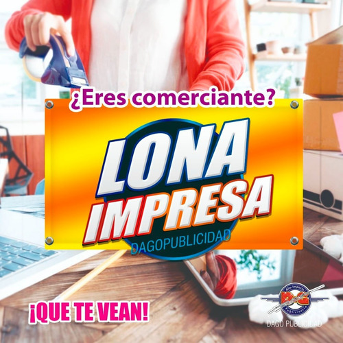 Lona Impresa 13 Onz.