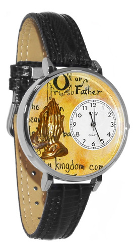 Whimsical Gifts Lord's Prayer 3d Watch | Gold Or Silver