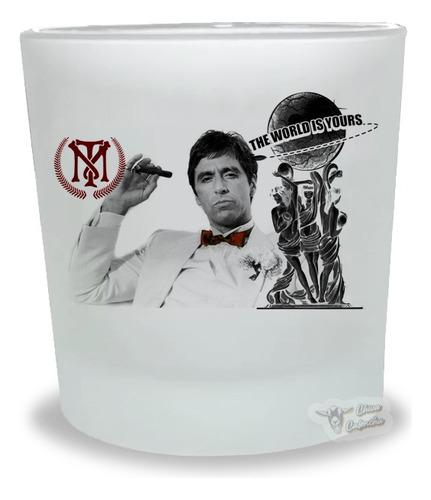 Vaso De Whisky Scarface Tony Montana, Al Pacino - En Caja