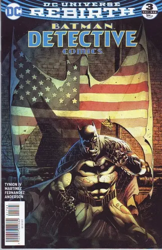 Comics Dc Universe Rebirth Batman Detective Comics # 3 | Meses sin interés