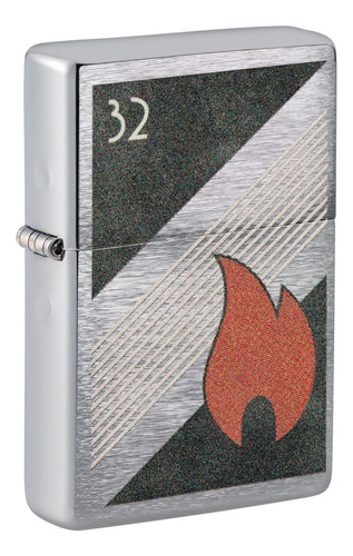 Encendedor Zippo Diseño Flame 32 Original Aventureros