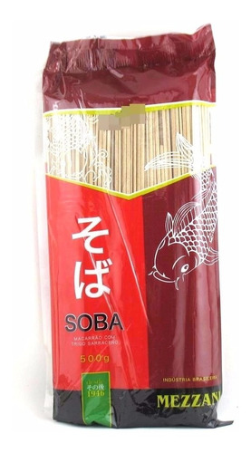 Mezzani Soba 500g - Macarrão Para Soba