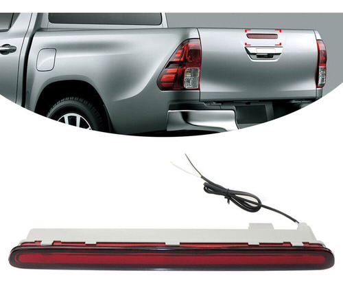 Tercera Luz Freno Para Toyota Hilux 2016-2021 Led Portalon