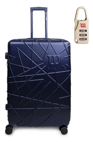 Pack 2 Maletas De Viaje M+l East Coast Azul Wilson