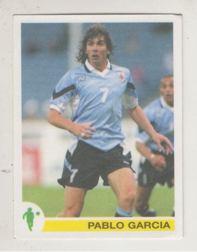 Futbol Uruguay Tarjeta Pablo Garcia Album Copa America 1999