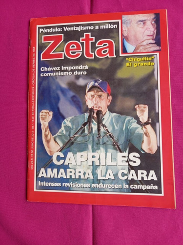 Revista Zeta 1858 - Capriles Amarra La Cara