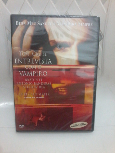 Dvd Entrevista Com O Vampiro - Tom Cruise . Brad Pitt