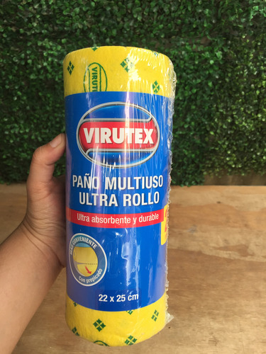Paño Multiuso Rollo X 20 Unidades Absorbente Virutex