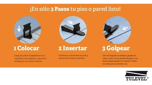 Imagen 4 de 7 de Niveladores De Porcelanato