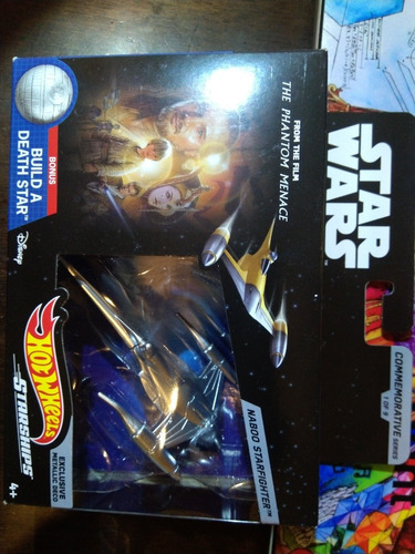 Hot Wheels Star Wars Conmemorativo Naboo Starfighter