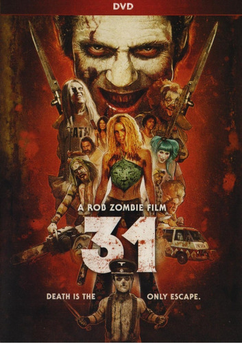 31 Death Is The Only Escape Rob Zombie Pelicula Dvd