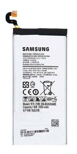 Pila Samsung Galaxy S6 G920 30días Garantía Tienda Chacao