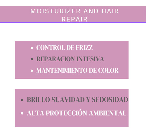 Pv Nanotecnología Capilar, Mousturizer And Hair Repair Syst