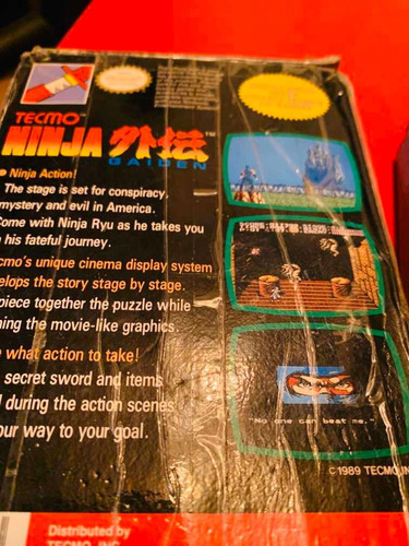 Ninja Gaiden Nes (Usado)