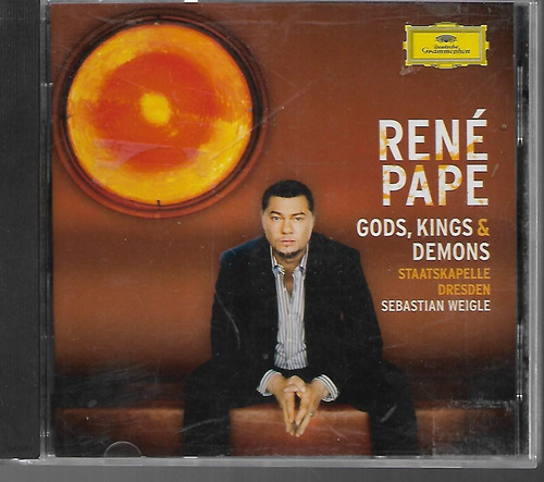 Rene Pape Album Gods Kings & Demons Sello Deutsche Grammopho