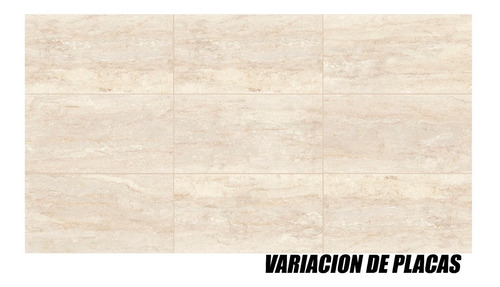 Imagen 2 de 5 de Ceramica Simil Marmol Tendenza Camel 30x62 Rectificada 1ra