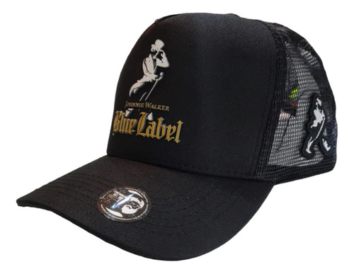 Gorra Trucker Whisky Johnnie Walker Blue Label Negra Rpm