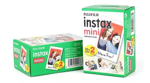 Fujifilm Papel Fotografico X 20 Peliculas Instax Mini 8 9