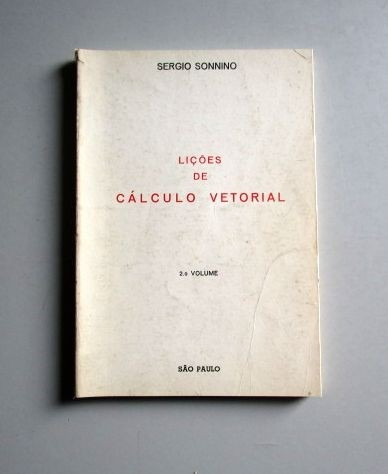 Lições De Cálculo Vetorial - Sergio Sonnino