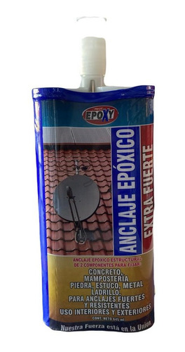 Anclaje Epóxico Presto Cartucho 645ml Estructural