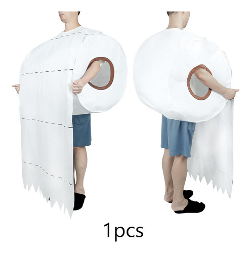 2 Rollo De Papel Higiénico Para Disfraz, Rollo Grande, Ropa