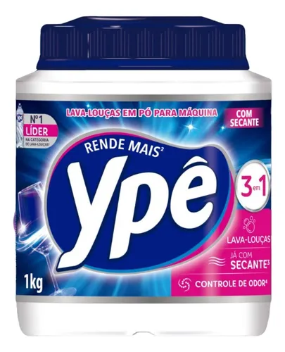 comprar Detergente Lava Louças em Pó para Máquina Ypê 1Kg